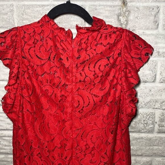 NWT MSRP $189 Alexia Admor Lace Sleeveless Sheath Dress - Picture 8 of 11